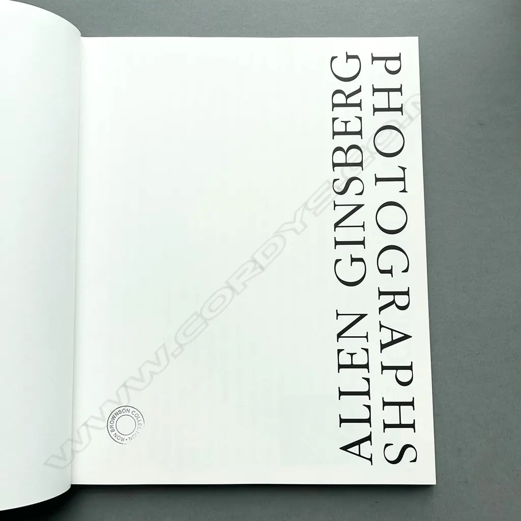 ALLEN GINSBERG PHOTOGRAPHS Image 1++